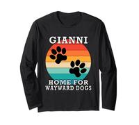 Gianni Home for Wayward Dogs Cognome Maglia a Manica
