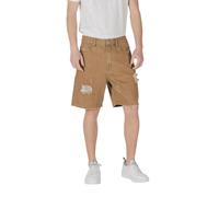 Gianni Lupo Beige Cotton Bermuda - IT50 | L