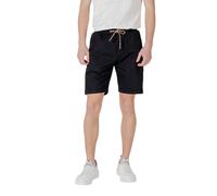 Gianni Lupo Black Cotton Bermuda Shorts - IT44 | S