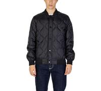 Gianni Lupo Black Polyamide Jackets & Coat - IT46 | M