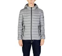 Gianni Lupo Gray Polyamide Coat - IT44 | S
