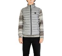 Gianni Lupo Gray Polyamide Sleveless Jacket - IT52 | XL