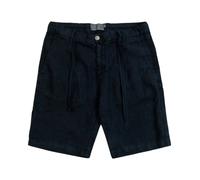 Gianni Lupo - Linen Drawstring Bermuda - - Shorts - Uomo - Blu - L