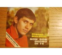 Gianni Morandi - PM453290 7"-45 giri" Non Son Degno Di Te / Per Una Notte No VINYL