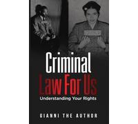Gianni The Author Criminal Law For Us (Tascabile)