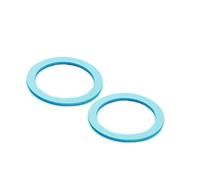 Giannina C968 - Guarnizione per caffettiere modello da 9/12 tazze, Blu, 2 Pezzi