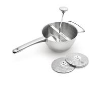 Giannini Extragourmet Passaverdura con 2 trafile da 2 e 3 mm Acciaio inox ø 20 x h 19 cm