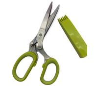 Giannini gourmet forbice multilama in acciao, fodero puliscilama