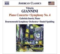 Giannini Vittorio - Sinfonia N.4, Concerto Per Pianofor