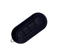 Giano Tech - Guscio Chiave Telecomando con lama 3 tasti - Cover compatibile con Auto Fiat 500 Grande Punto Evo Panda Bravo Stilo Fiorino Qubo Scudo Ducato Doblo Lancia Y Delta Musa