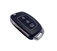 Giano Tech - Guscio Chiave Telecomando lama 3 tasti - Scocca Cover Ricambio compatibile con Hyundai i10 i20 i30 i40 ix20 ix30 ix25 ix35 ix45 ix55 Elantra Accent Santa Fe Tucson