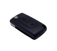 Giano Tech - Guscio Chiave Telecomando - Scocca Cover Ricambi auto Citroen C3 -C4 - C5 - C2 Picasso Peugeot 107 - 206 - 207 - 307 - 308 - 406 - 407 (2 Bottoni, Lama VA2 - CE0536)