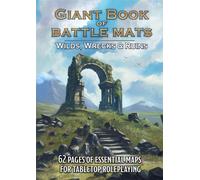 Giant Book of Battle Mats Wilds, Wrecks & Ruins