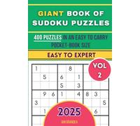 Giant Book of Sudoku, Vol. 2: 400 Puzzles Easy to Expert for Adults
