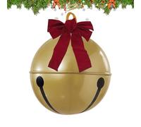 Giant Christmas Inflatables - Large Bow Bell Ornament Set, Festive Holiday Decoration Collection, Lightweight PVC Material | Stunning Inflatable Ornaments With Joyful Theme For Indoor Outdoor Lawn