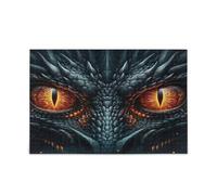 Giant Evil Dragon Eyes Puzzle in legno per adulti gioco del cervello 1000 pezzi puzzle per la famiglia 29,5 × 19,17,8 cm