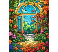 Giant Garden Coloring Book: 500 Pages for Kids & Adults.: Let your imagination bloom across every page.