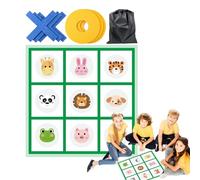 Giant gioco esterno giochi giganti da giardino per cortile, giocattoli interattivi con borsa portaoggetti attività familiari regali compleanno