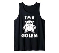 Giant Humor Creature golems Cute Simple I'm a Golem Canotta