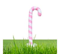 Giant Inflatable Christmas Candy Cane - 57 Inch, Inflatable Christmas Candy Cane Decoration | Giant Blow Up CandyStick for Indoor Outdoor Holiday Party, Yard, Lawn, Parade, Photoshoot Supplies