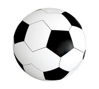 Giant Inflatable Soccer Ball - 80cm Oversized Beach Ball | Heavy Duty Outdo