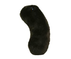 Giant Microbes Nero Death Plague Pedagogico Peluche Original Morbido Regalo 15cm