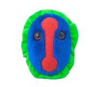 Giant Microbes Smallpox Pedagogico Peluche Originale Morbido Regalo 15cm