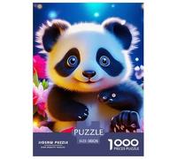 Giant Panda 1000 Pezzi Cute Animals Puzzle Adulti Impegnativo E Difficile Per Qualità Premium Per Adulti E Bambini Da 14 Anni E Più Decorazione Domestica Regalo Giocattolo Colorato Per La Famiglia 38