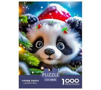 Giant Panda 1000 Pezzi Cute Animals Puzzle Classici Impegnativo E Difficile Per Difficoltà Sfida Per Adulti E Bambini Da 14 Anni E Più Decorazione Domestica Regalo Giocattolo Colorato Per La Famiglia