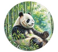 Giant Panda 1000 Pieces Jigsaw Puzzles For Adults Family Challenge Toys Stress Relieving Entertainment Cultivate The Spirit of Teamwork for Family Decorations 1000pcs (67.5x67.5cm)