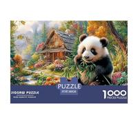 Giant Panda Professional-Grade Jigsaw Puzzles for Adults A Demanding 1000-Piece (Advanced) Challenging Puzzle Games Experience - Serves As An Excellent And Enjoyable Gift for Adults And Kids Ag