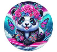 Giant Panda Puzzles Intrattenimento Creativo 1000 Elementi Giochi Cute Animals Puzzle Relax Decora La Casa Giochi-rompicapo Per Adulti E Bambini 1000pcs (67.5x67.5cm)