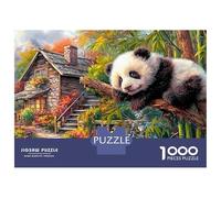 Giant Panda Set Puzzle Premium Da 1000 Pezzi, Cute Animal, Impossibile, Difficile, Stimolante, Migliore Idea Regalo, Regalo, Hobby, Intrattenimento 52x38cm/1000pcs