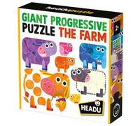 PUZZLE HEADU GIANT PROGRESSIVE PUZZLE THE FARM