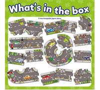 Giant Road Road - Puzzle - FRUTTETO - 20 grandi pezzi intercambiabili