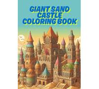 Giant sand castle coloring book