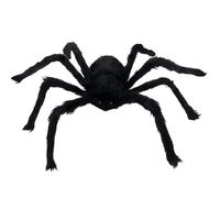 Giant Spider, Scary Halloween Prop, Creepy Realistic Decoration, Large-Scale Haunted Accent, Bendable Legs Hairy Texture, for Garden, Indoor, Outdoor, Porch, Balcony, and Haunted House Decor