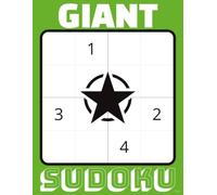 Giant Sudoku: Large-Print Puzzles for Hours of Brain-Boosting Fun