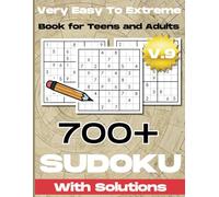 Giant Sudoku Puzzle Book for Adults: 700+ Fun & Challenging Sudoku Puzzles in Large Print