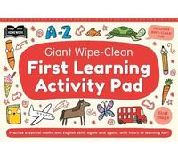 Giant Wipe-Clean First Learning Activity Pad