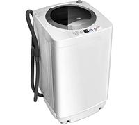 Giantex compatto per lavanderia completa automatica, capacità di carico lavatrice / spinner W/pompa di scarico