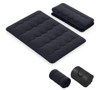 GIANTEX Materasso da pavimento 140x200 cm, materasso futon giapponese, tatami pieghevole e portatile, materasso richiudibile con borsa e rivestimento rimovibile, materasso per dormire e supporto per