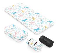 GIANTEX Materasso da pavimento 90 x 200 cm, giapponese, tatami, pieghevole e portatile, con borsa per il trasporto, rivestimento sfoderabile, materasso per camera degli ospiti, camera da letto
