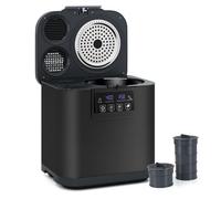 GiantexUK Compostiera elettrica da cucina da 4 litri, bidone automatico intelligente per compost da banco con modalità di pulizia automatica, filtri a carbone e display a LED, macchina per compost per