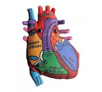 GIANTMICROBES MODELLO CUORE Heart Model XL - Peluche 22 cm