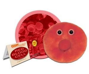 GIANTMICROBES ORIGINAL GLOBULO ROSSO - Eritrocita - Erythrocyte - Red blood cell