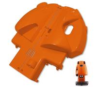 GIANTO Scocca Laterale Compatibile con Didiesse Frog - Ricambio Cover per Macchine da Caffè Espresso a Cialde, Scocche Plastiche Sinistra e Destra - Arancio