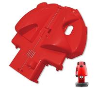 GIANTO Scocca Laterale Compatibile con Didiesse Frog - Ricambio Cover per Macchine da Caffè Espresso a Cialde, Scocche Plastiche Sinistra e Destra - Rosso Pieno