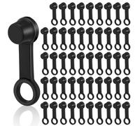 Giantre 50 tappi a vite per freni, in gomma, per spurgo dei freni, tappi a vite, tappi in gomma, protezione antipolvere per auto, moto