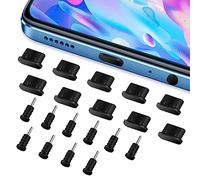 Giantree 20 Pezzi Copertura Antipolvere USB C, Tappo di Protezione per Auricolari Tappo Antipolvere, Compatibile con la Maggior Parte dei Telefoni Cellulari e Tablet di Tipo-C (20 PCS Set)